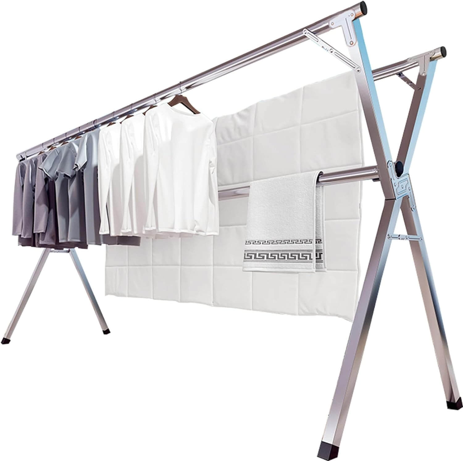 Heavy Duty Stainless Steel Clothes Drying Rack