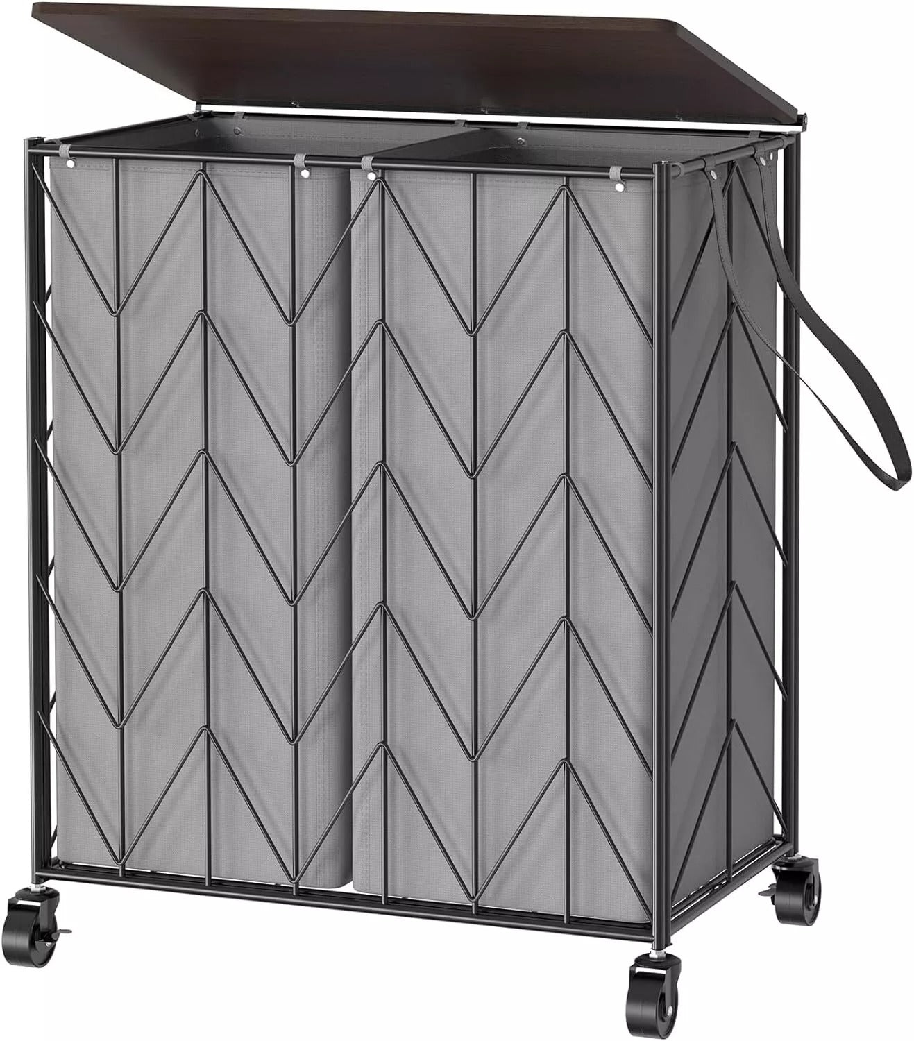 Heavy Duty laundry hamper on wheels