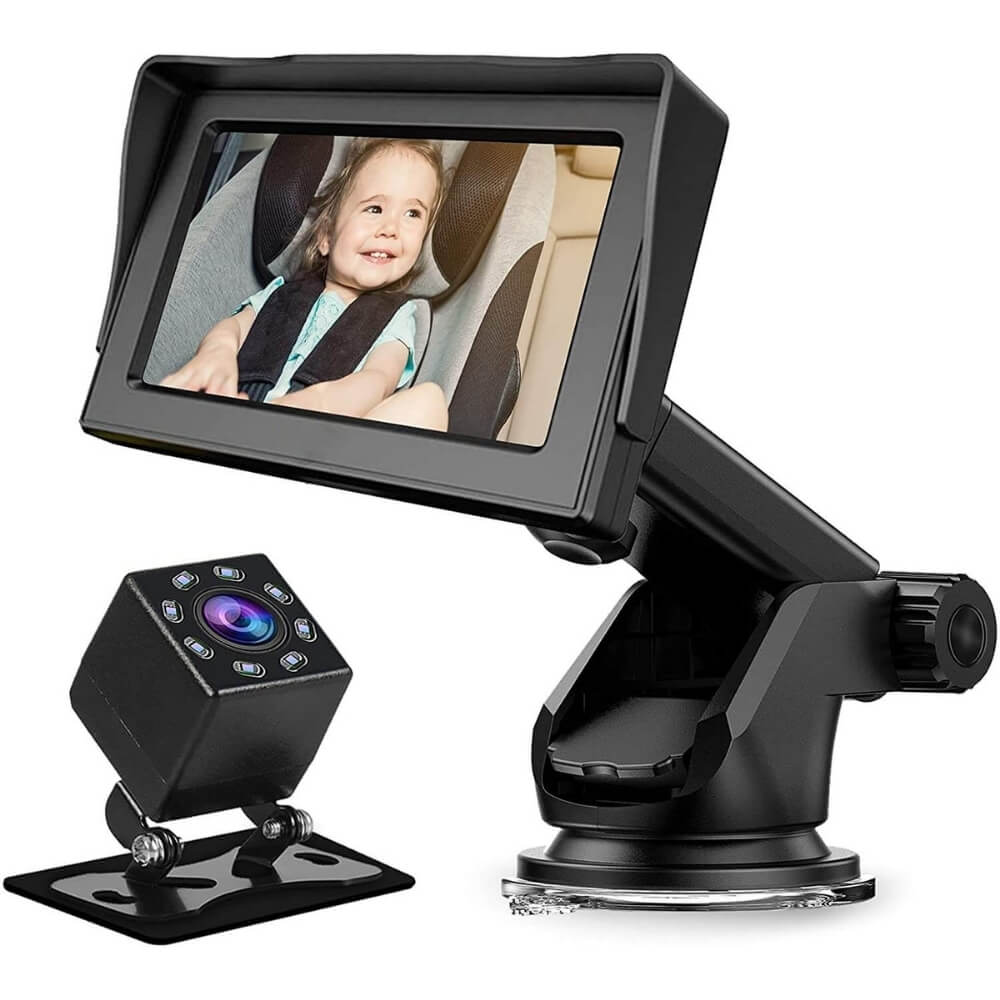 Baby Car Mirror Camera - LINWEY - Best Baby Car Mirror Camera