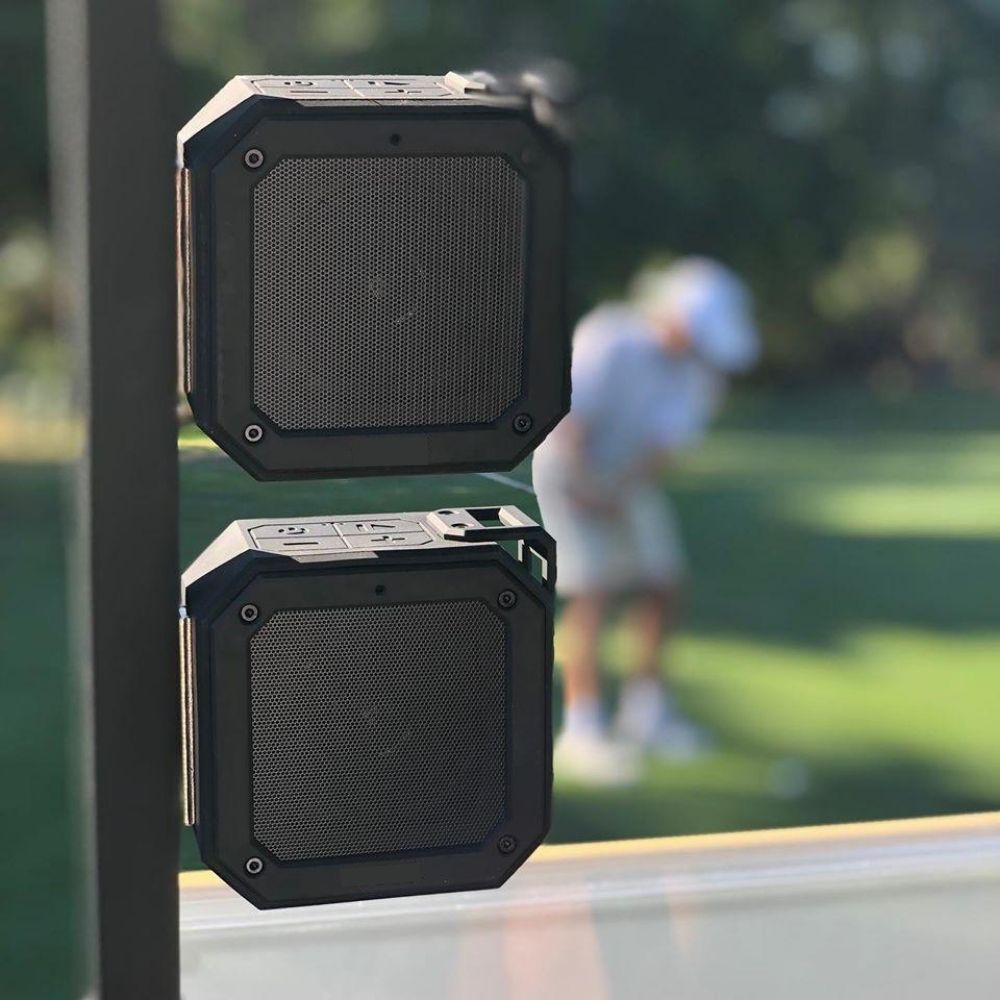 Golf Cart Speaker with Magnetic Instant Mount - LINWEY - Best Golf Cart Speaker with Magnetic Instant Mount