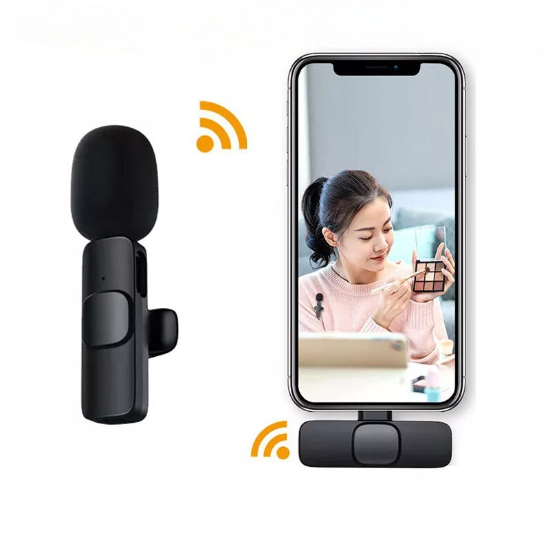 Wireless Lavalier Microphone with Noise Reduction - LINWEY - Best Wireless Lavalier Microphone with Noise Reduction