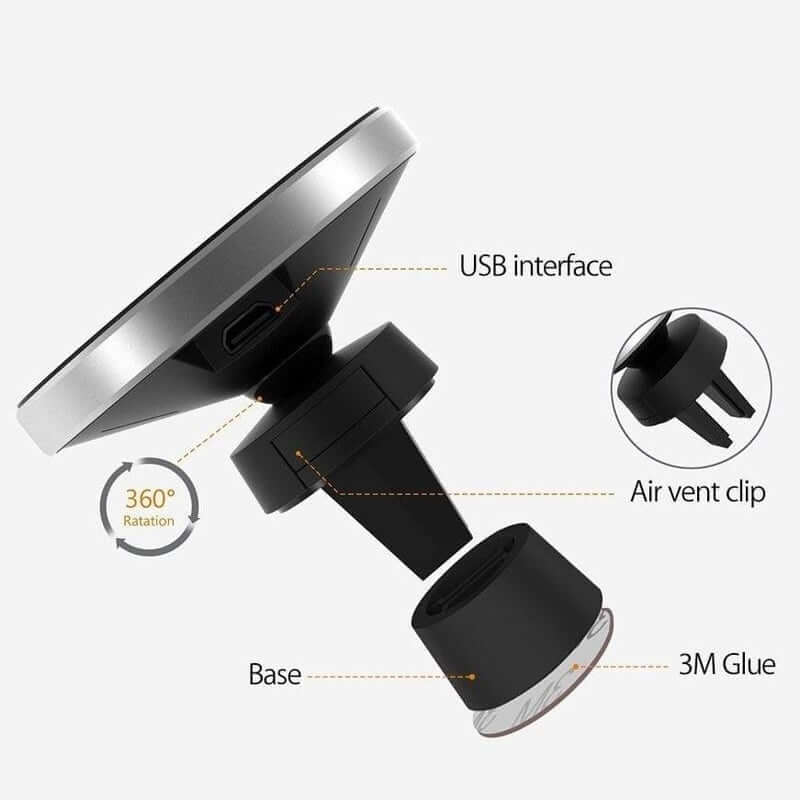 MAGNETIC CAR CHARGER FOR IPHONE - LINWEY - Best MAGNETIC CAR CHARGER FOR IPHONE