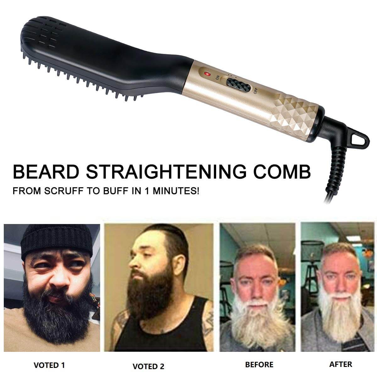 Beard Straightening Comb