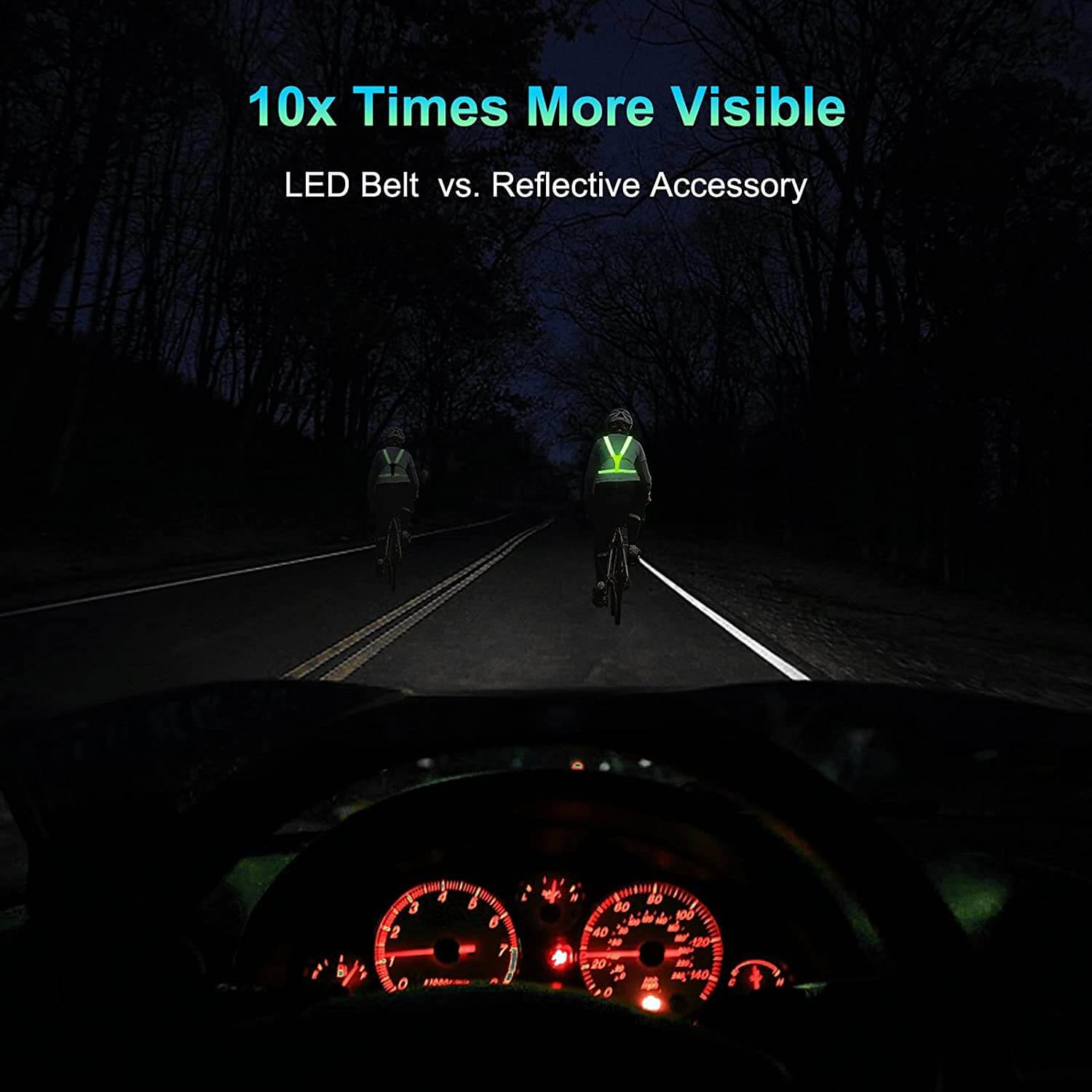 360 Rechargeable LED Reflective Vest - LINWEY - Best 360 Rechargeable LED Reflective Vest