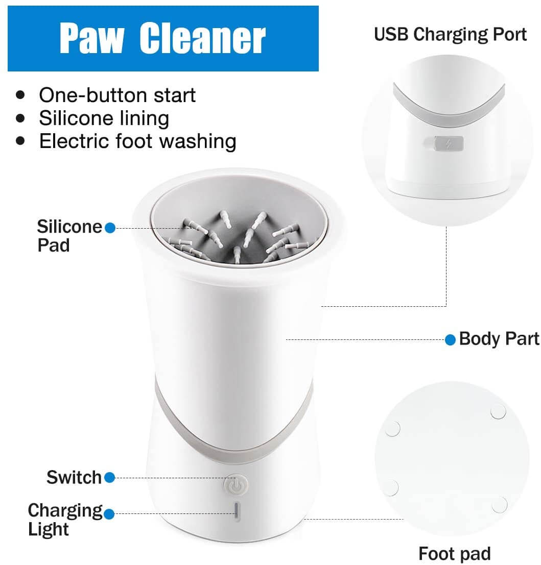 Automatic Dog Paw Cleaner - LINWEY - Best Automatic Dog Paw Cleaner