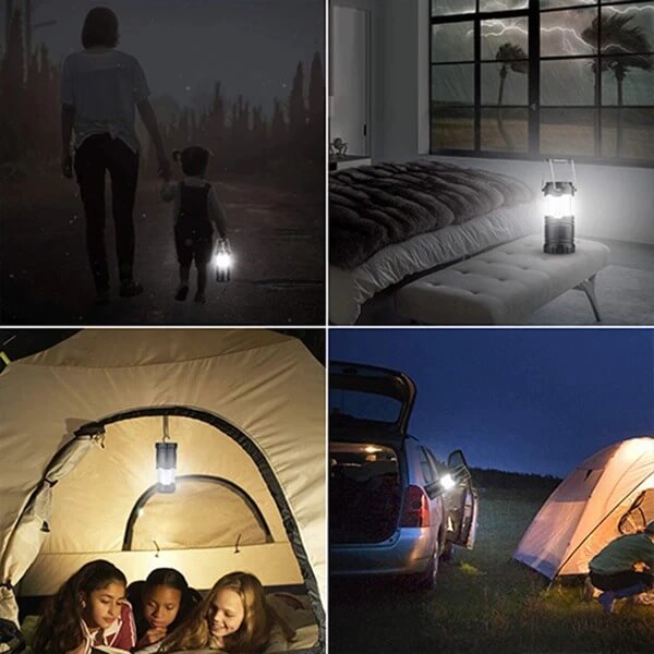 Portable Camping Lantern with fan - LINWEY - Best Portable Camping Lantern with fan