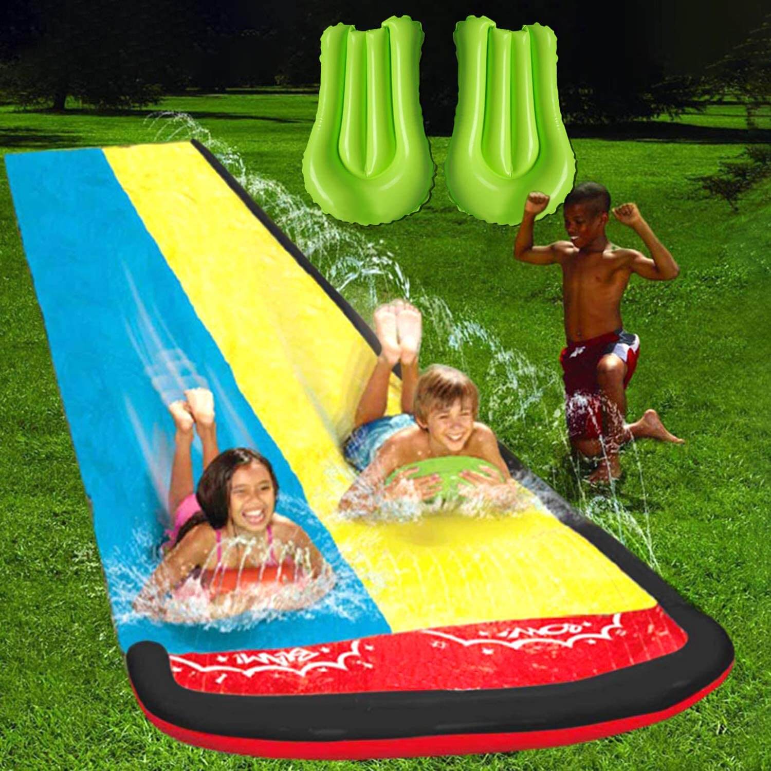 Giant Water Slides for Kids & Adults - Best Giant Water Slides for Kids & Adults - LINWEY