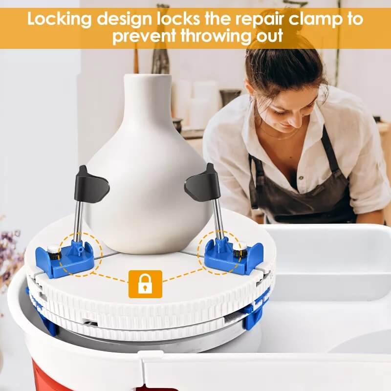 Trimming Tool for Ceramics, Pottery Wheel Spinner Stabilizing Aid, Rotating  Steadying Turntable Device, Potters and Ceramicists Gadget -  Australia