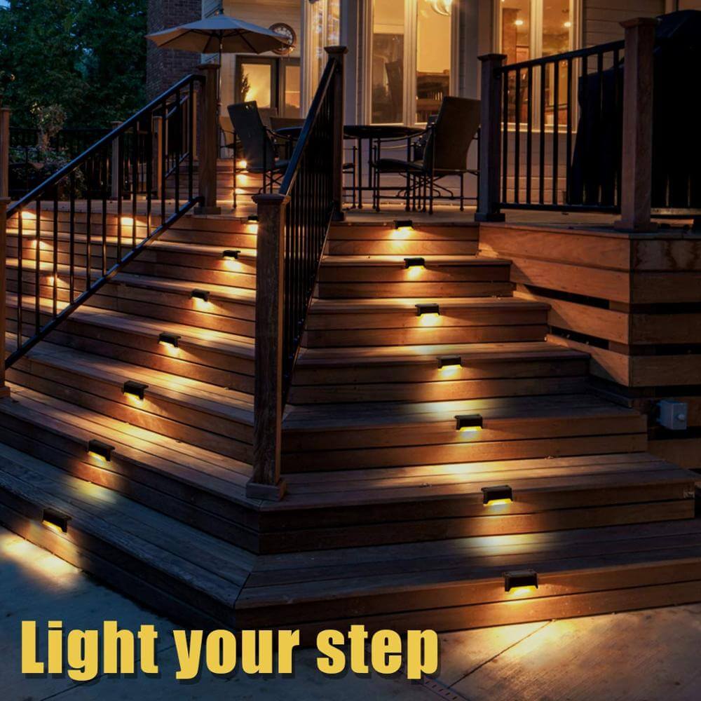 Solar LED Deck Lights - LINWEY - Best Solar LED Deck Lights