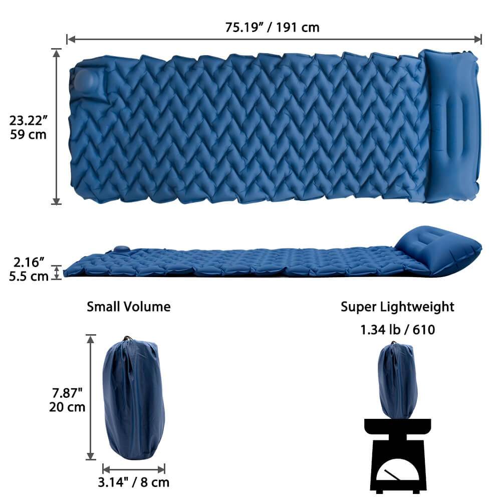 Ultralight Sleeping Pad - Best Ultralight Sleeping Pad - LINWEY